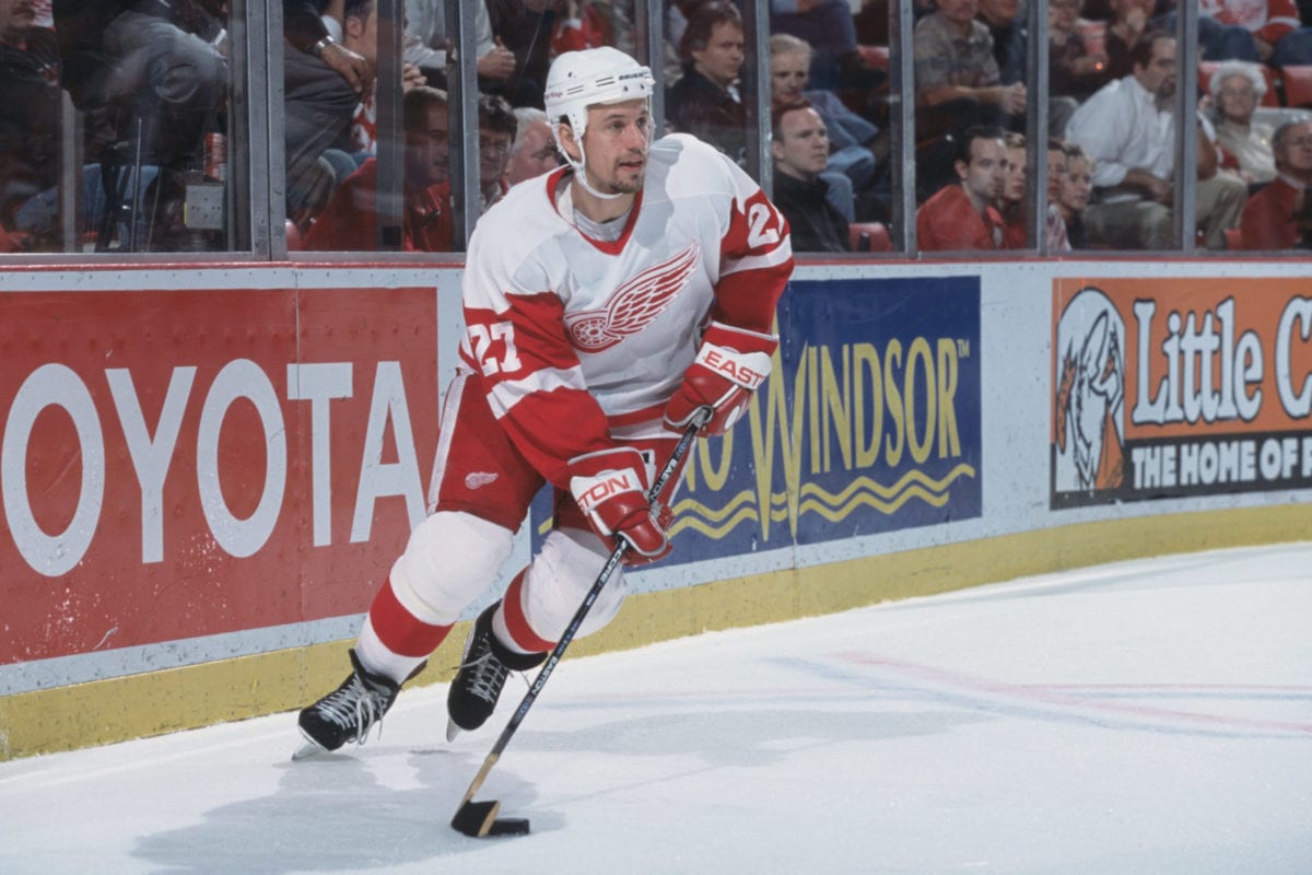 Fredrik Olausson Red Wings