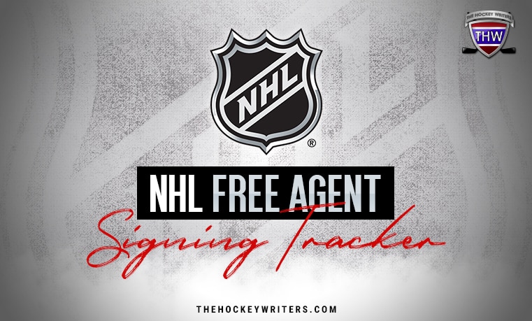 2019 NHL Free Agent Signing Tracker