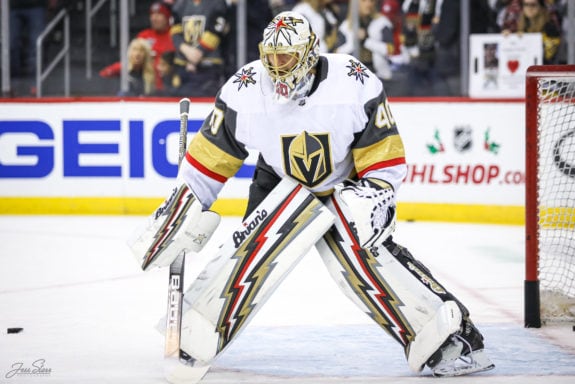 Garret Sparks Vegas Golden Knights