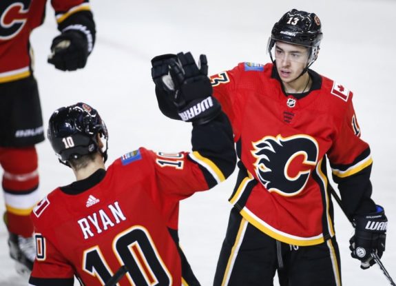 Johnny Gaudreau, Derek Ryan