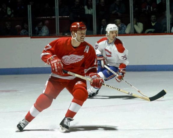 Gerard Gallant of the Detroit Red Wings.