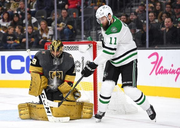 Vegas Golden Knights Marc-Andre Fleury Dallas Stars Martin Hanzal