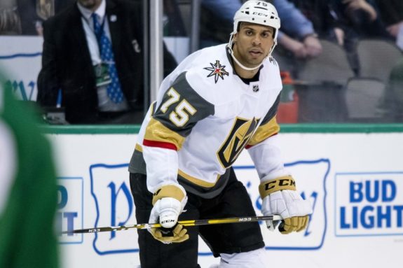 Vegas Golden Knights Ryan Reaves