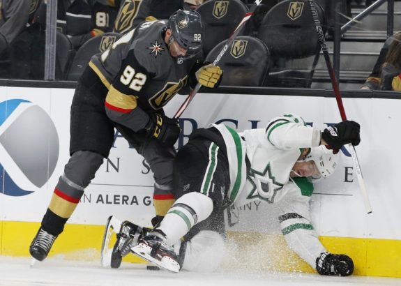 Vegas Golden Knights Tomas Nosek Dallas Stars Ben Lovejoy