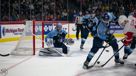 Milwaukee Admirals Alexandre Carrier Troy Grosenick