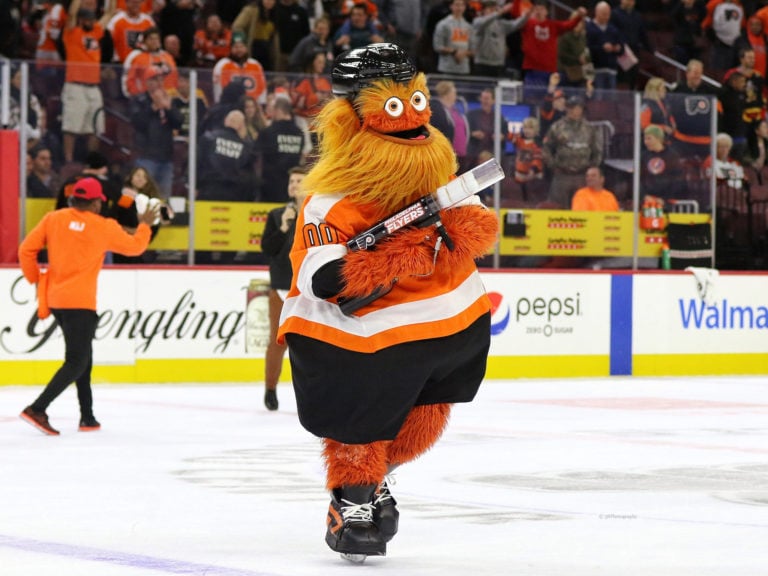 Philadelphia Flyers Mascot, Gritty, Takes Hockey World by Storm