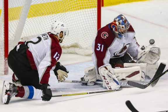 Colorado Avalanche Patrik Nemeth Philipp Grubauer