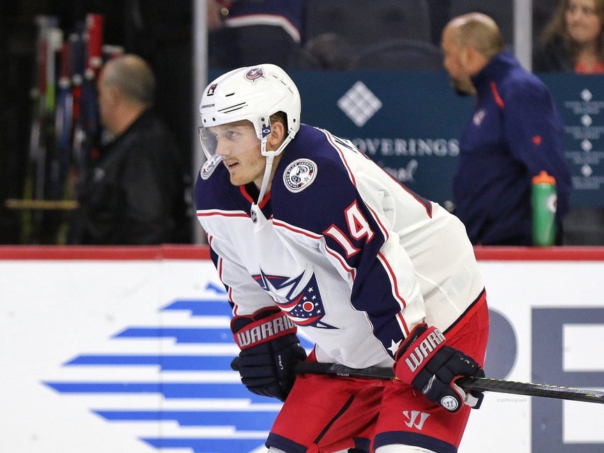 Gustav Nyquist Columbus Blue Jackets