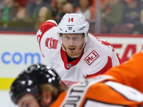 Former Detroit Red Wings forward Gustav Nyquist.