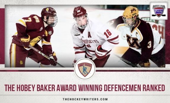 The Hobey Baker Award Winning Defencemen Ranked