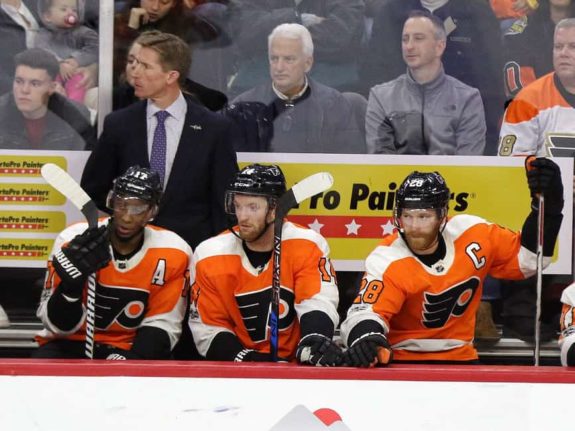 Hakstol Simmonds Giroux Couturier Flyers