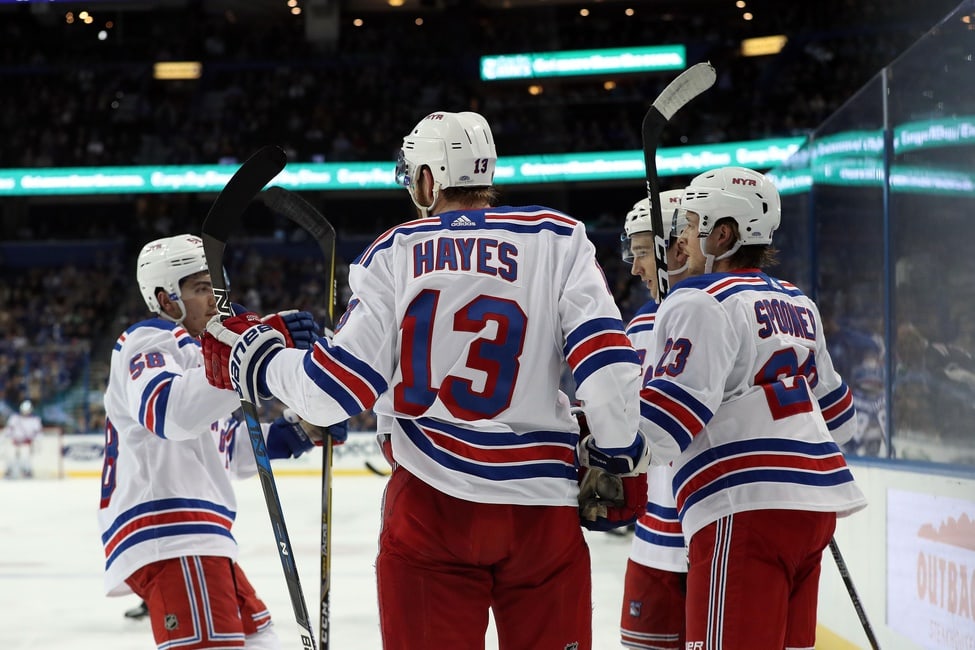 kevin hayes rangers jersey