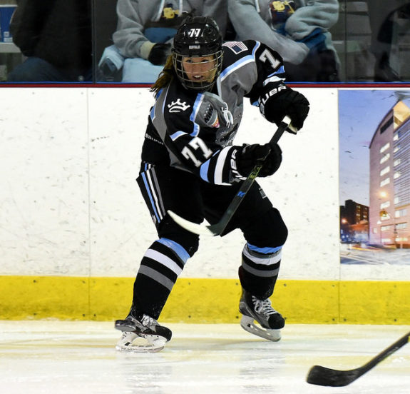 Hayley Williams of the Buffalo Beauts (Photo Credit: Troy Parla)