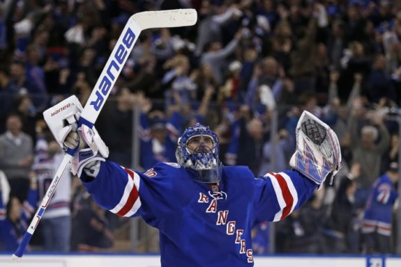 New York Rangers goalie Henrik Lundqvist