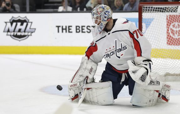 Washington Capitals Braden Holtb