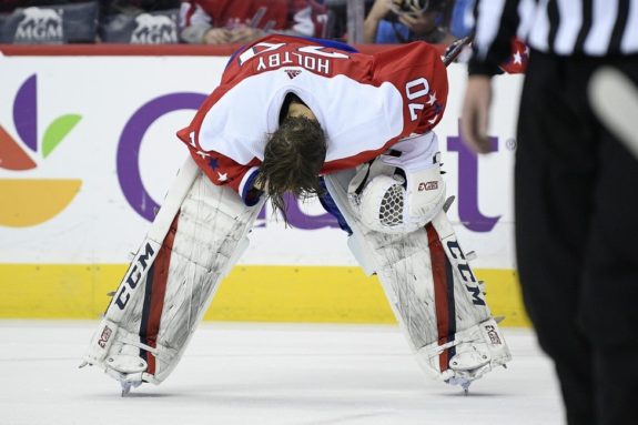 Washington Capitals goaltender Braden Holtby