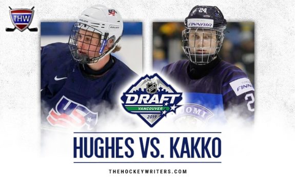 Jack Hughes Kaapo Kakko