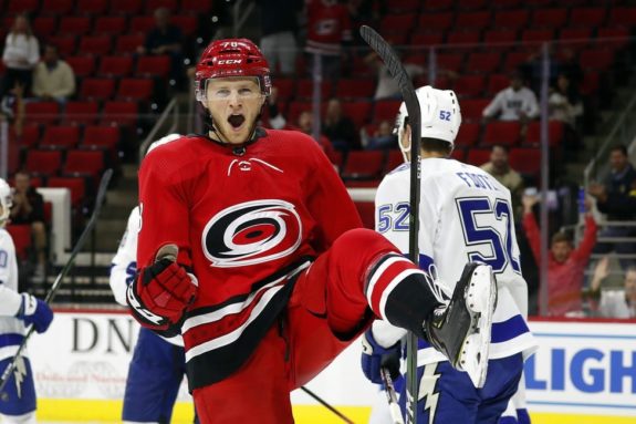 Carolina Hurricanes Steven Lorentz