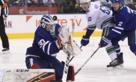 Maple Leafs Manhandle Canucks - Hutchinson Gets Shutout