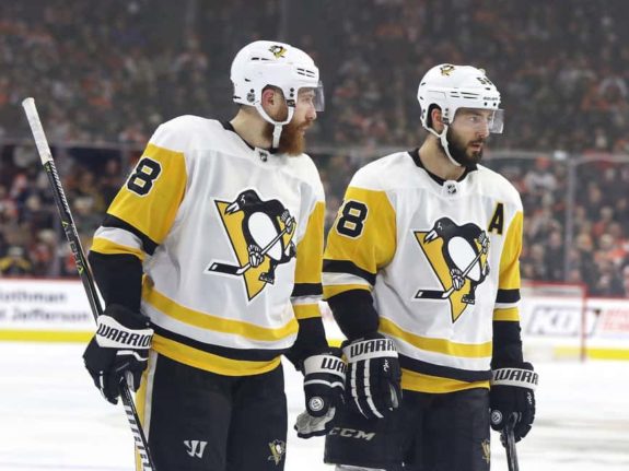 Ian Cole Kris Letang Penguins