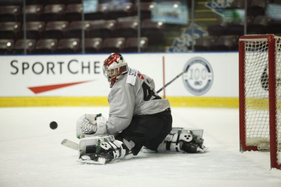 Team Canada and Toronto Maple Leafs prospect goaltender Ian Scott