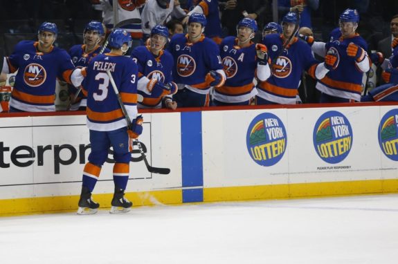 New York Islanders bench Adam Pelech