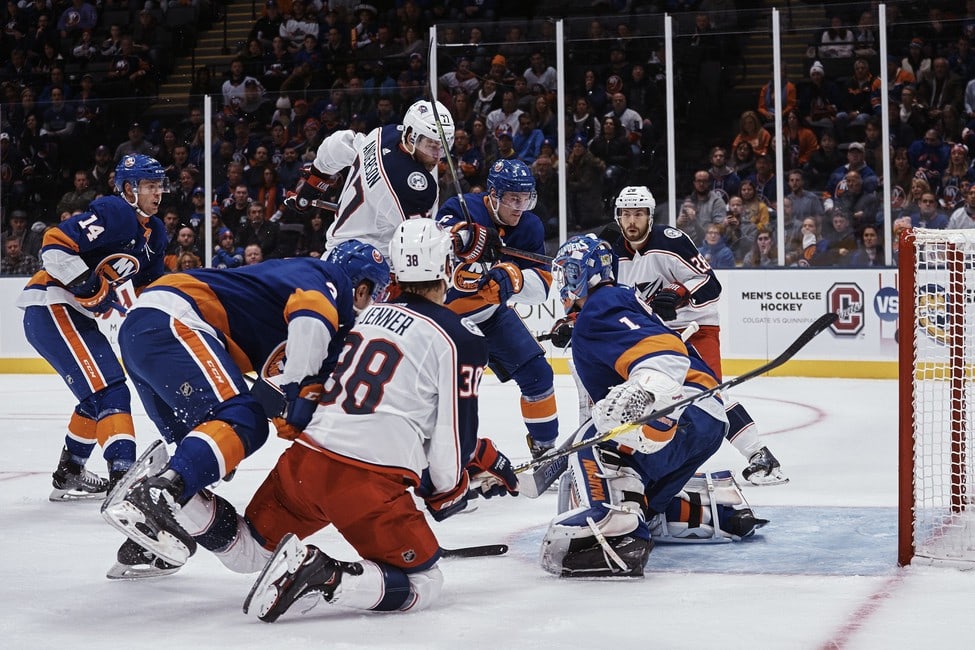 New York Islanders Return to Coliseum and Beat Columbus Blue Jackets