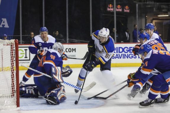 St. Louis Blues Vladimir Tarasenko New York Islanders Robin Lehner