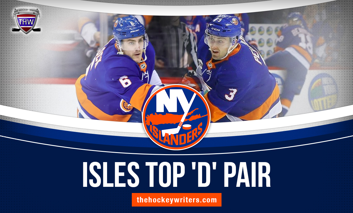 New York Islander Isles Top 'D' Pair Adam Pelech and Ryan Pulock