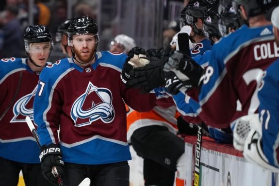 Colorado Avalanche left wing J.T. Compher