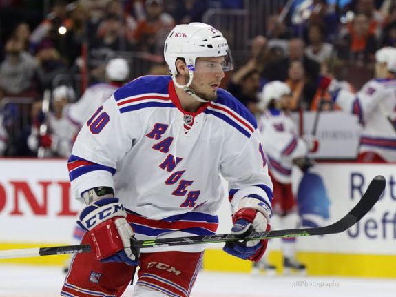 The Rangers are keeping J.T. Miller at wing - NBC Sports