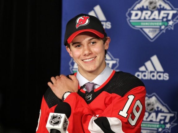 Jack Hughes Devils Draft