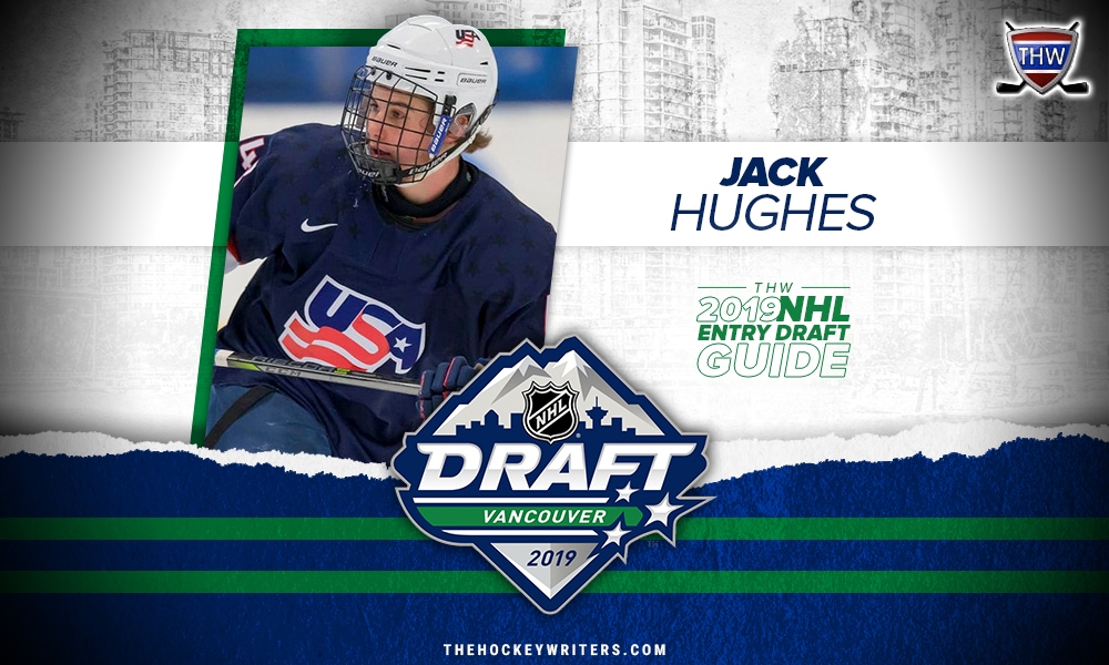 Northeastern Star Jack Hughes Awaits the NHL Draft