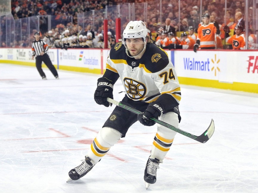 Jake DeBrusk Boston Bruins