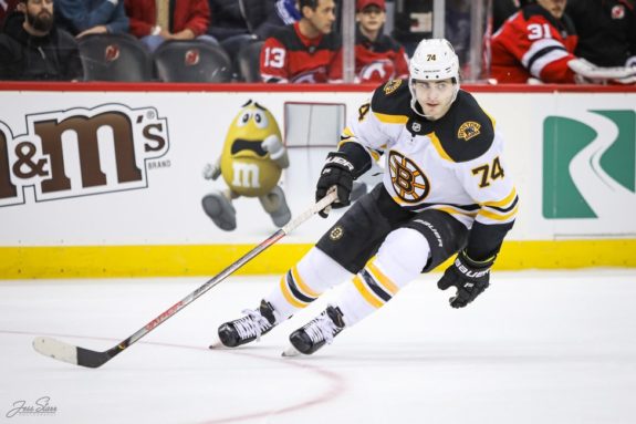 Jake DeBrusk Boston Bruins-3 Red Wings Season Takeaways at the Christmas Break