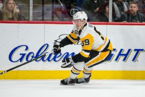 Pittsburgh Penguins forward Jake Guentzel (Brace Hemmelgarn-USA TODAY Sports)