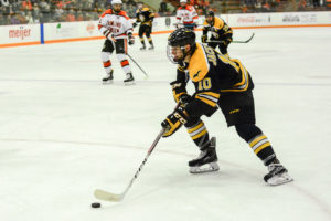 Michigan Tech forward Jake Jackson. Photo: Michigan Tech Athletics