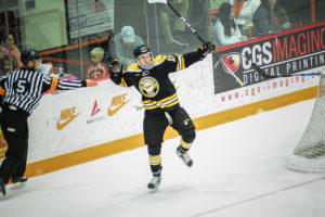 Michigan Tech forward Jake Lucchini. Photo: Michigan Tech Athletics