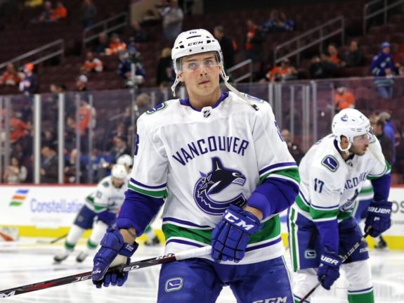 Jake Virtanen Vancouver Canucks