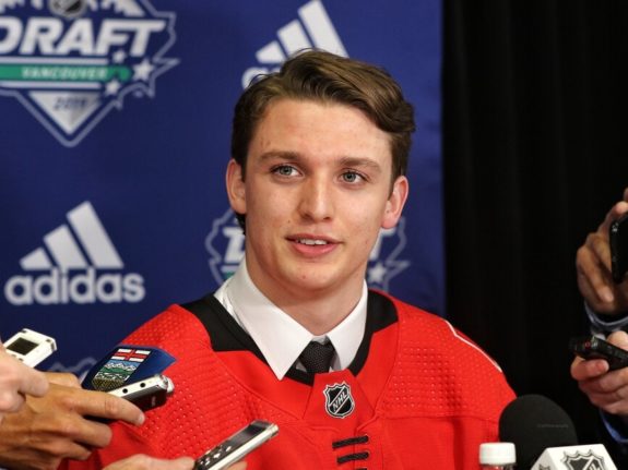 Jakub Pelletier Flames Draft