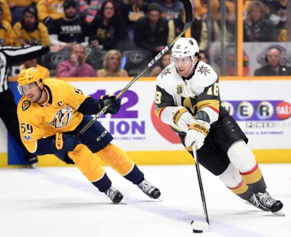 Vegas Golden Knights left wing James Neal