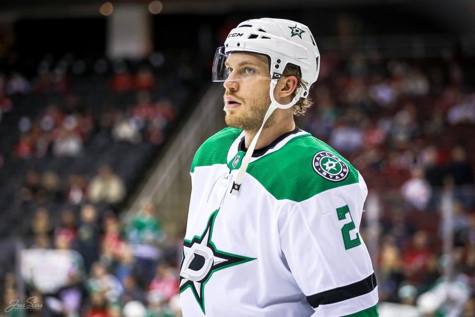 Jamie Oleksiak Stands Next to Normal Sized Folks – Deep in the