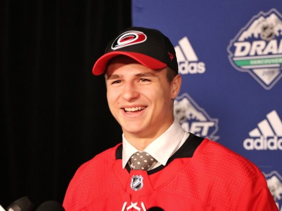 Jamieson Rees Carolina Hurricanes Draft