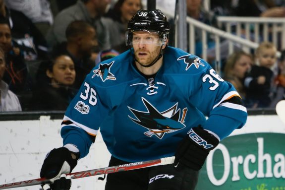 Jannik Hansen San Jose Sharks