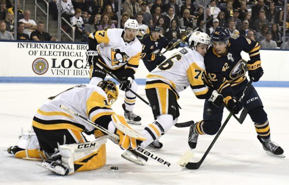 Pittsburgh Penguins Casey DeSmith Buffalo Sabres Dylan Cozens