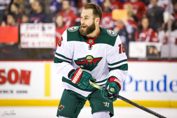 Jason Zucker Minnesota Wild