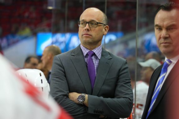 Jeff Blashill, coach of the Detroit Red Wings