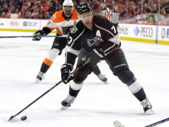 Jeff Carter of the Los Angeles Kings.