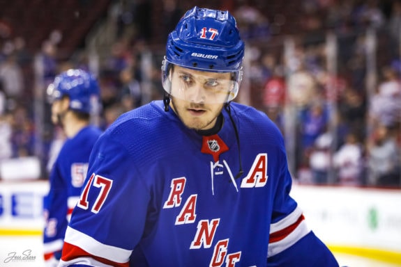 Jesper Fast New York Rangers