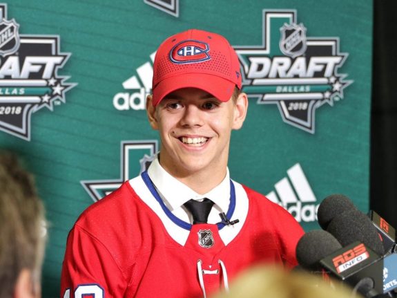 Montreal Canadiens forward Jesperi Kotkaniemi